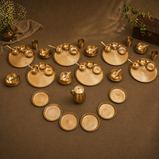 Bronze Bronze Dinner Set - Gala | 61 Items