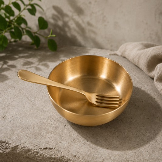 Bronze Fruit Bowl