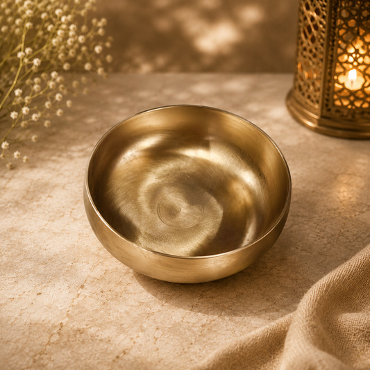 Bronze Lotus Bowl