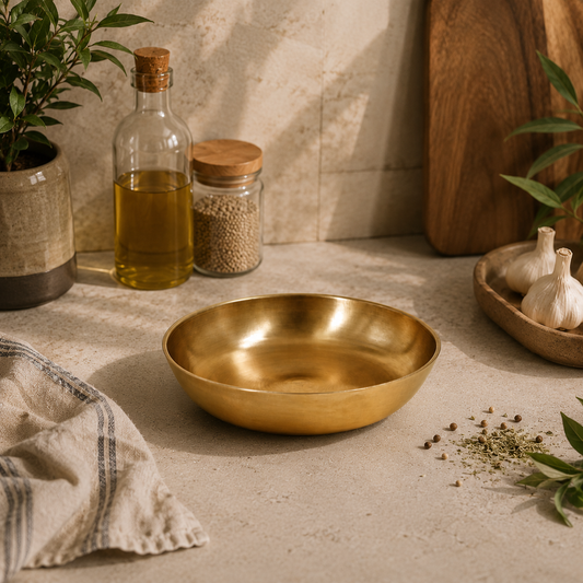 Bronze Halva Plate