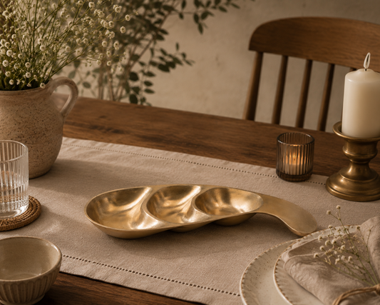 Bronze Plate - Mukhwas