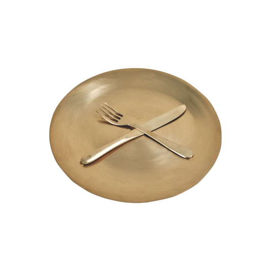 Bronze Pizza Platter Set