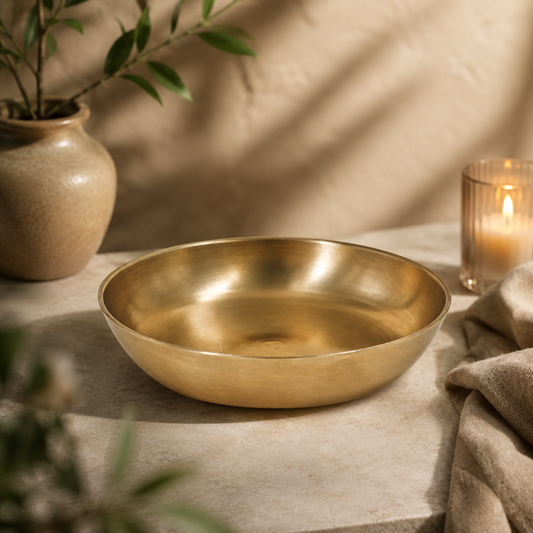Bronze Halva Plate - Deep