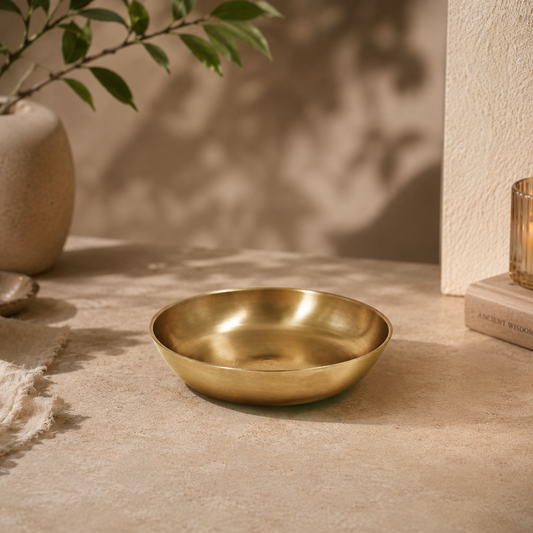 Bronze Halva Plate - Deep