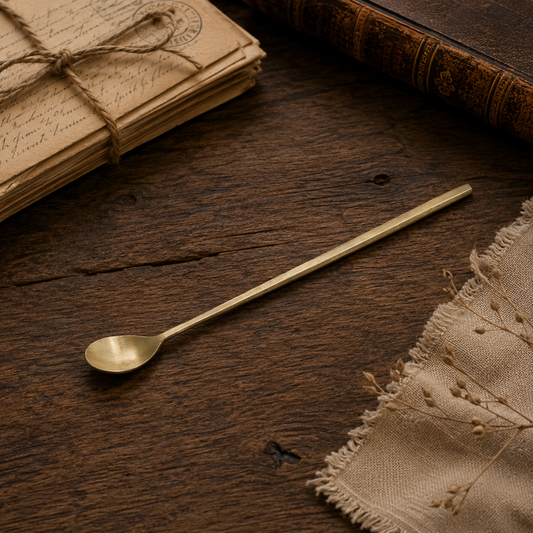 Bronze Hotel Coffee Spoon