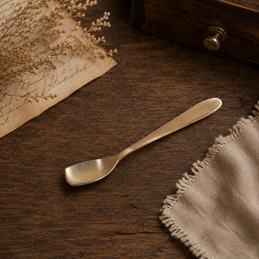 Bronze Ice Cream Spoon