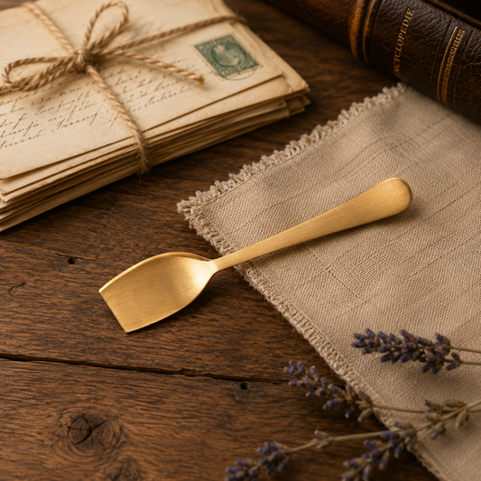 Bronze Ruby - Ice Cream Spoon