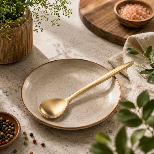 Bronze Serving Spoon - Roman - Tea