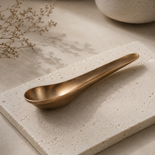 Bronze Soup Spoon - Deep