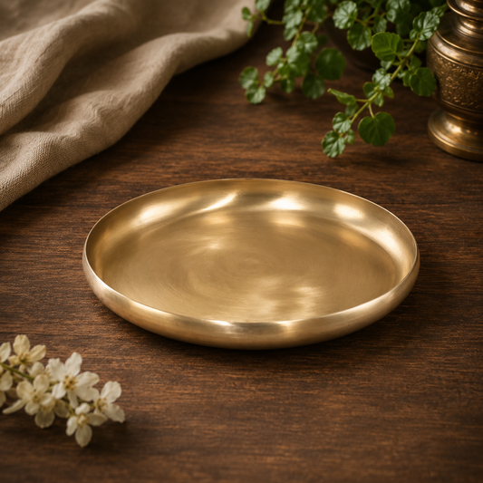 Bronze Thali - Curve