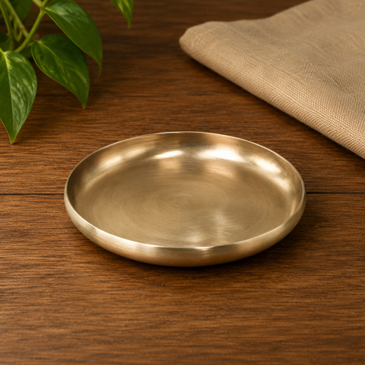 Bronze Thali - Curve