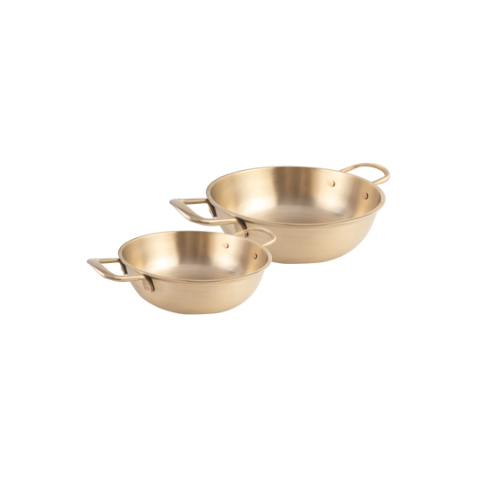 Bronze Kadai with Handle